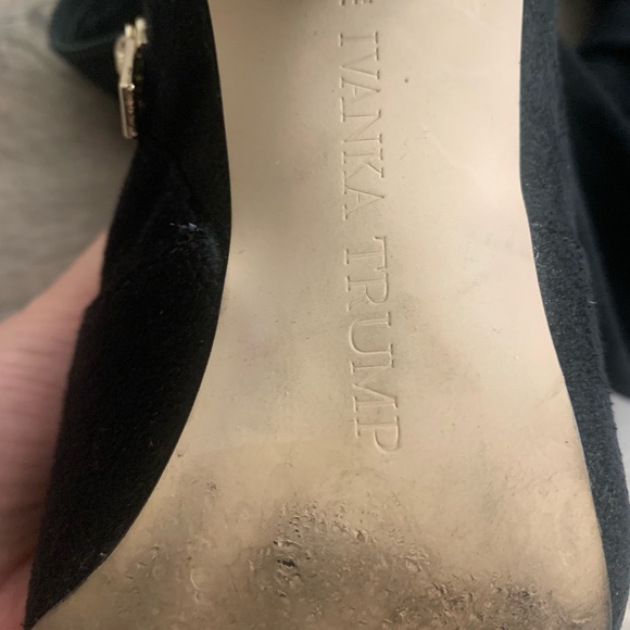 Ivanka Trump above the knees black boots size 5 - Picture 5 of 9